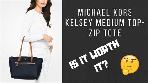 michael kors kelsey tote review